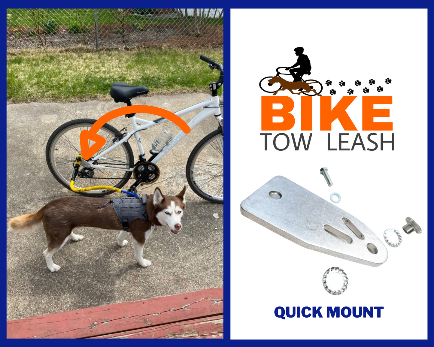 Quick Mount for Right or Left Side Attachment