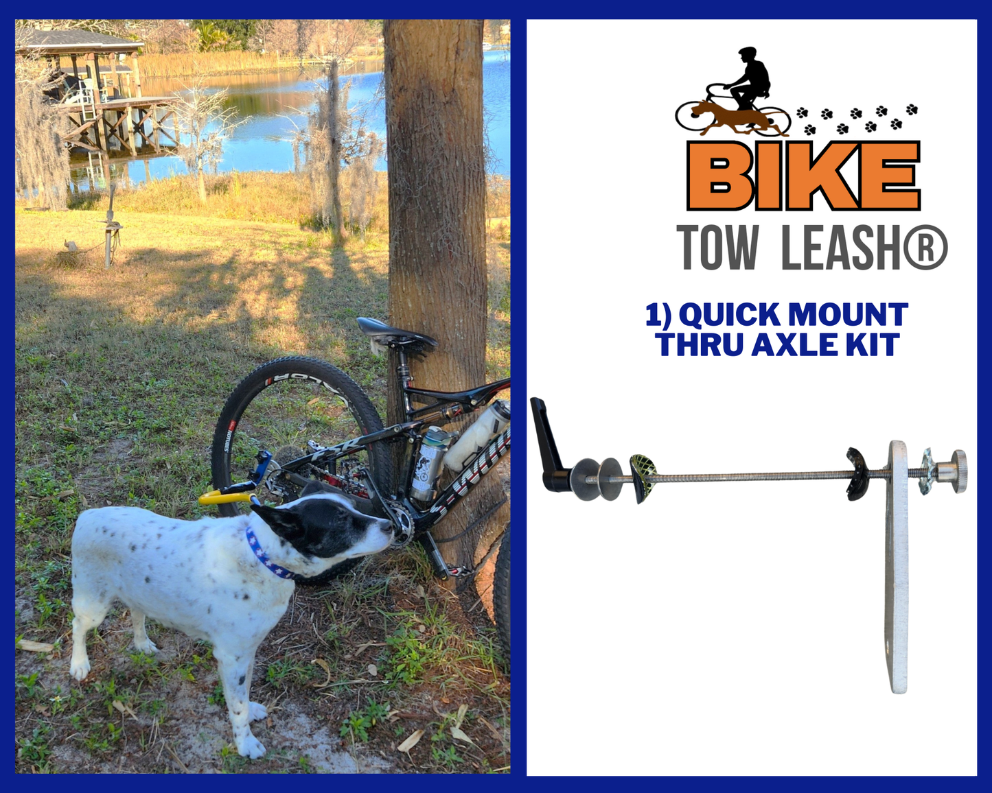 BTL Quick Mount Thru Axle KIT ONLY (NEW!)