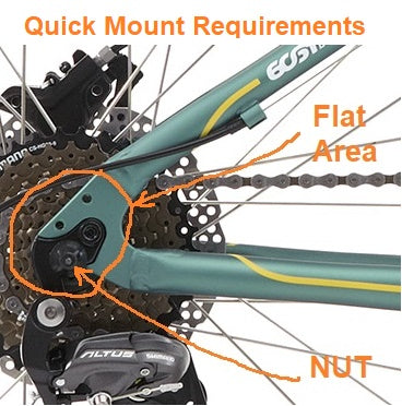 Quick Mount for Right or Left Side Attachment